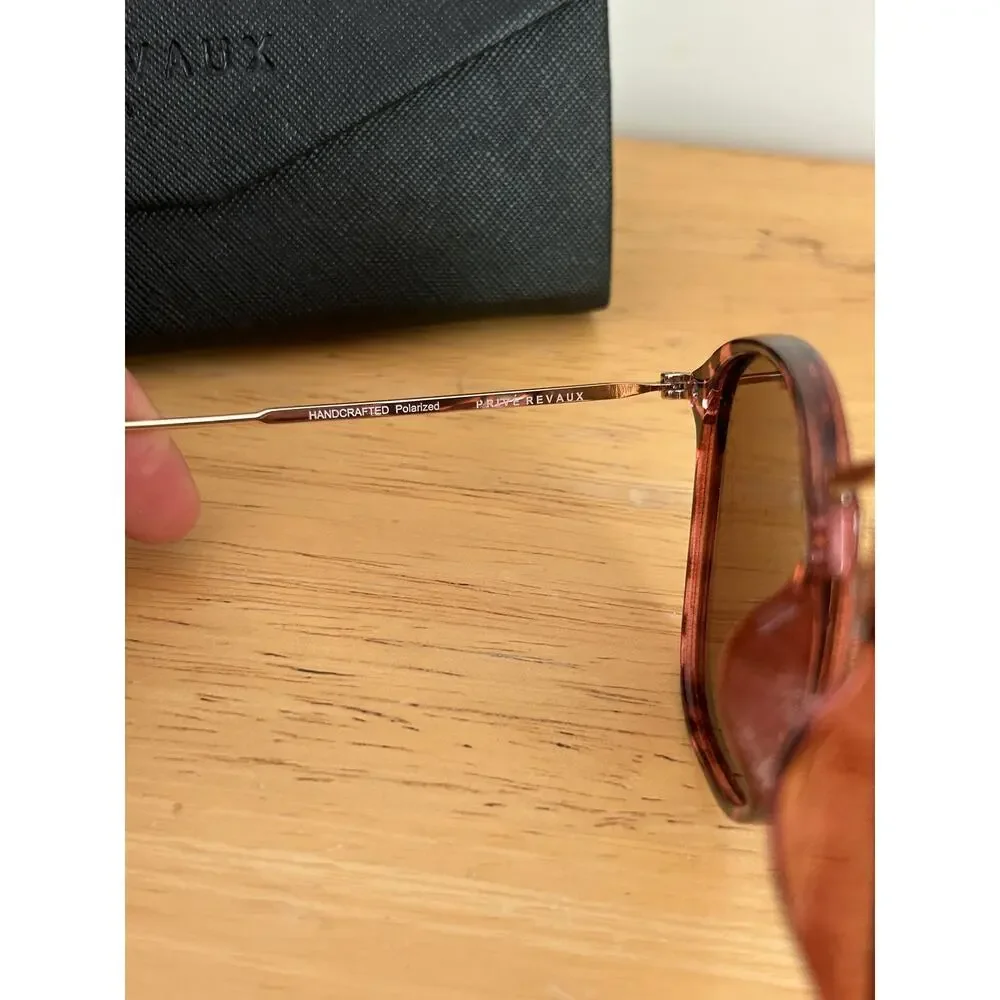 Privé Revaux “The London” Sunglasses – Tortoise Frame – Brown Gradient Lenses